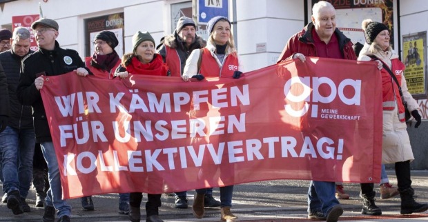 Handel-Streik im Jahr 2023.