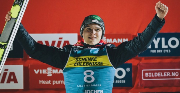 Maximilian Ortner in Lillehammer
