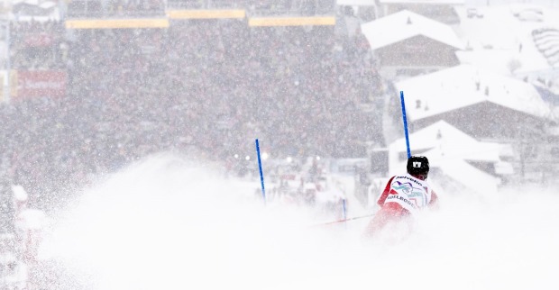 Manuell Feller in Adelboden.