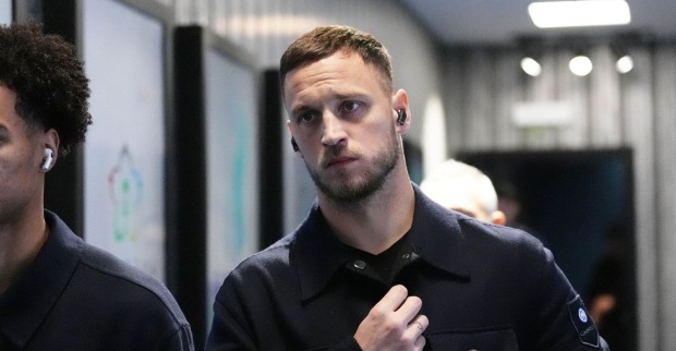 Marko Arnautovic mit ernstem Gesichtsausdruck