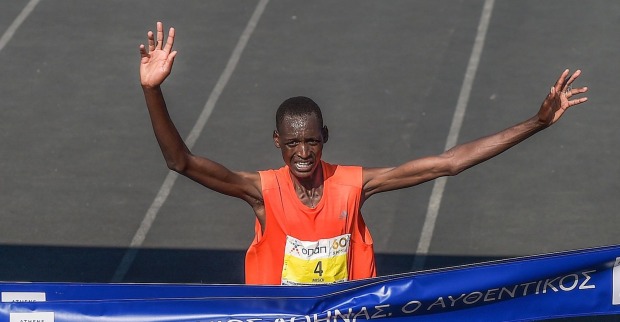 Birmin Misoi Kipkomir in Griechenland