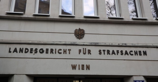 Außenansicht des Wiener Landesgerichts
