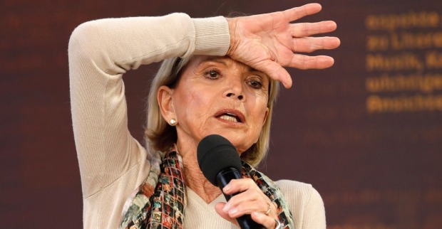 Uschi Glas bei der Leipziger Buchmesse 2024