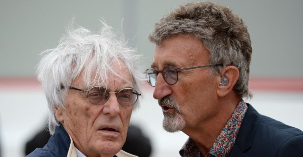 Bernie Ecclestone und Eddie Jordan