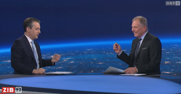 FPÖ-Wien-Chef Nepp und Armin Wolf haben sich in der ZIB2 ein hitziges Duell geliefert.