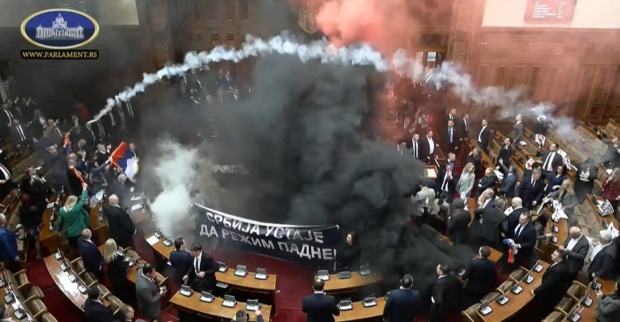 Serbisches Parlament