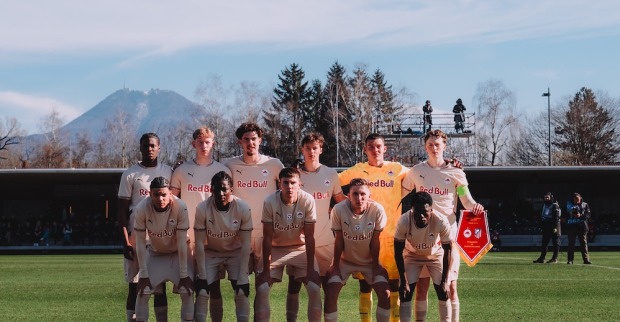 Red Bull Salzburgs U19 triumphiert gegen Atlético Madrid.