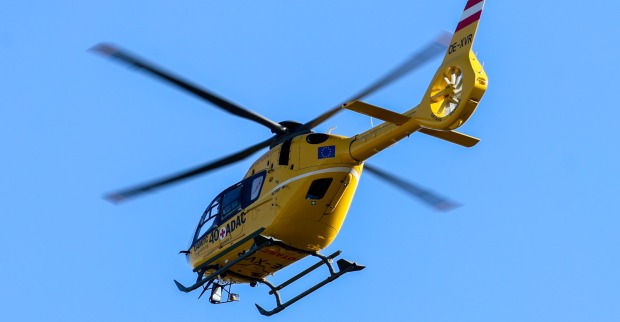 Hubschrauber in der Luft