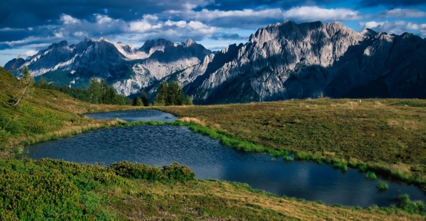 Panorama der Lienzer Dolomiten.