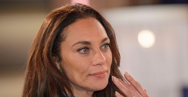 Lilly Becker mit ernstem Gesichtsausdruck