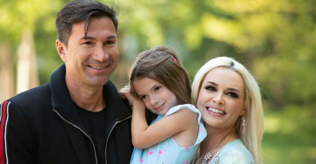 Lucas Cordalis und Daniela Katzenberger und Tochter Sophia