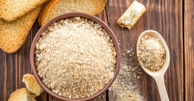 Bild von Brot mit Semmelbrösel