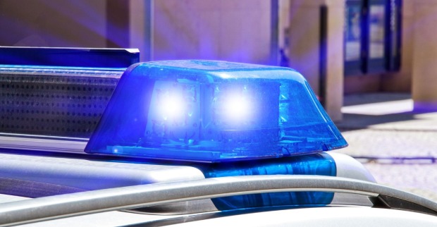 Polizeieinsatz nach Raufhandel in der Amraser Straße - Blaulicht als Themenbild für den Einsatz.
