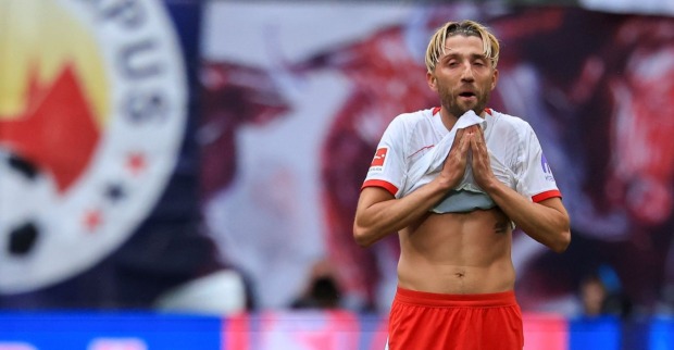 Kevin Kampl auf dem Fußballfeld.