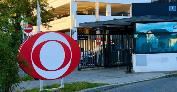 Außenansicht des ORF-Zentrums am Wiener Küniglberg