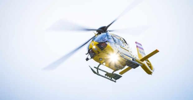 ÖAMTC-Hubschrauber im Einsatz.