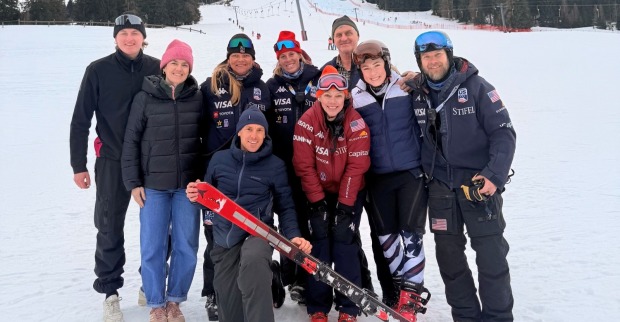 Mikaela Shiffrin trainierte in Salzburg für Olympia 2026.