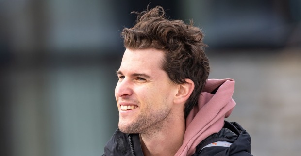 Dominic Thiem während der Ski-WM 2025 in Saalbach-Hinterglemm