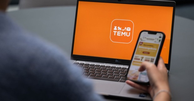 Temu-App auf Smartphone und Laptop – Die neue EU-Importsteuer verteuert ab Juli Bestellungen aus China und anderen Drittstaaten.