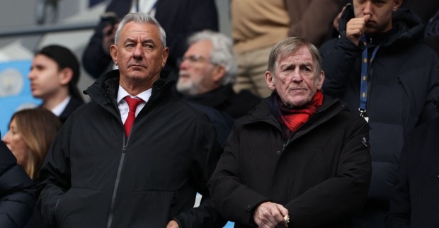 Ian Rush und Kenny Dalglish im Stadion