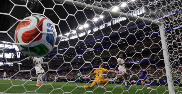 England Tor gegen Kroatien WM 2026 Ball im Netz Gruppenspiel Dallas