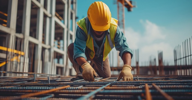 Bauarbeiter bei der Arbeit | Credit: Sach336699/Shutterstock