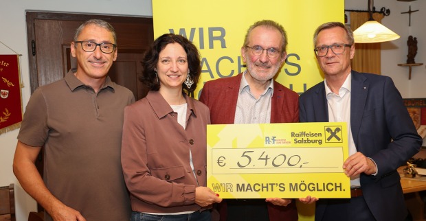 RVS-Pressesprecher Sigi Kämmerer, RVS-Geschäftsleiterin Anna Doblhofer-Bachleitner, Fritz Hausjell, RVS-Generaldirektor Heinz Konrad | Credit: RVS/Neumayr