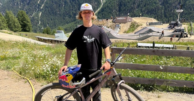 Erik Fedko gehört zu den besten Slopestyle-Mountainbikern Deutschlands.