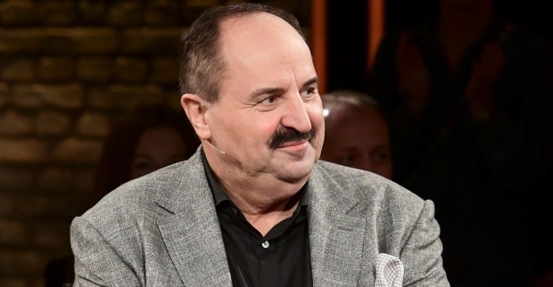 Johann Lafer während eines Auftritts in einer TV-Talkshow