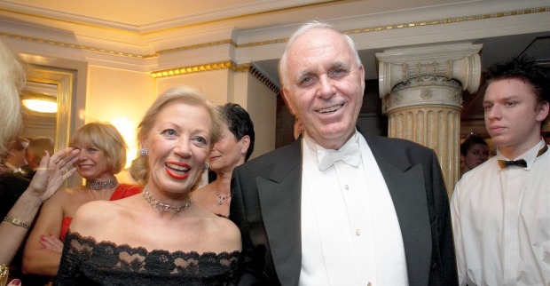 Helga und Michael Kuhn am Wiener Opernball 2004