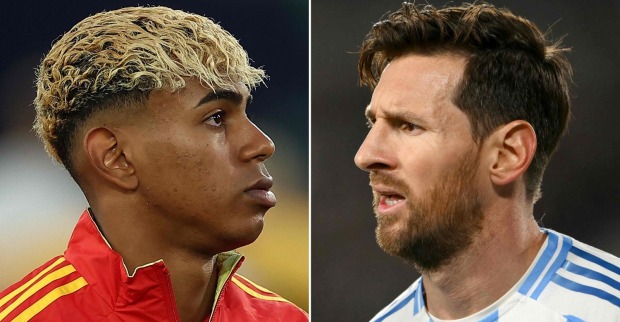 WM-Finale 2026: Lamine Yamal (Spanien) und Lionel Messi (Argentinien) treffen im Endspiel der Fußball-WM in New York aufeinander.