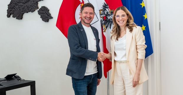 Mario Reiter und Barbara Plattner | Credit: Land Tirol/Fitsch