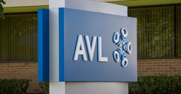 AVL Logo am Unternehmensstandort des Grazer Technologiekonzerns, der weitere rund 180 Stellen abbaut.