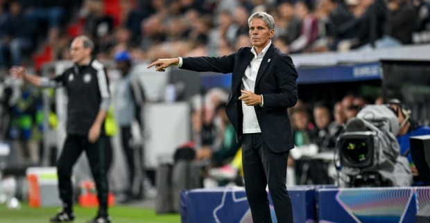 Champions League: Dietmar Kühbauer an der Seitenlinie vs. Celtic.