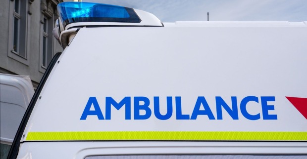 Außenansicht eines Rettungswagens in Österreich