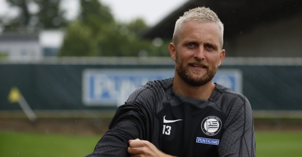 Jakob Jantscher beim Trainingsauftakt, 2023, bei Sturm Graz.