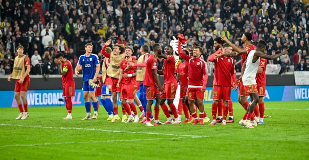 Das Team des LASK im Champions-League-Playoff gegen Celtic