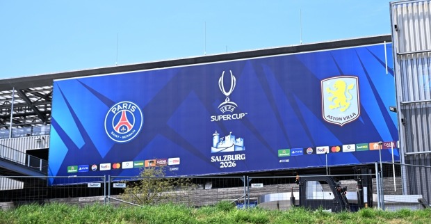 PSG vs. Aston Villa: Gespielt wird im Stadion Salzburg.