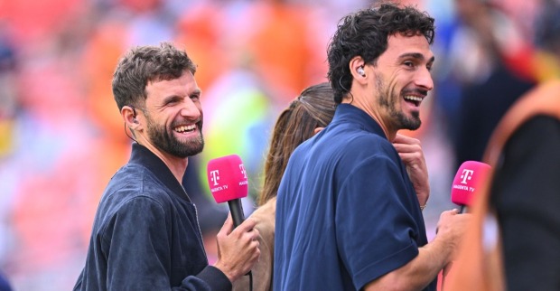 Thomas Müller und Mats Hummels während der WM 2026 in den USA