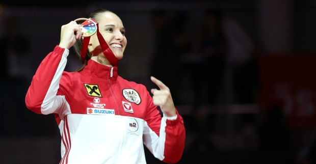 Alisa Buchinger-Marusa war über viele Jahre eine der erfolgreichsten österreichischen Karateka.