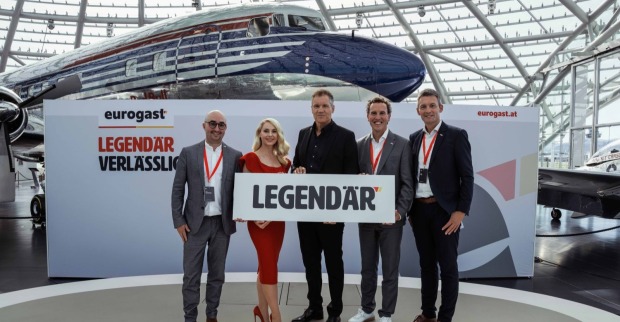 Armin Assinger präsentiert die neue Eurogast-Kampagne im Hangar-7
