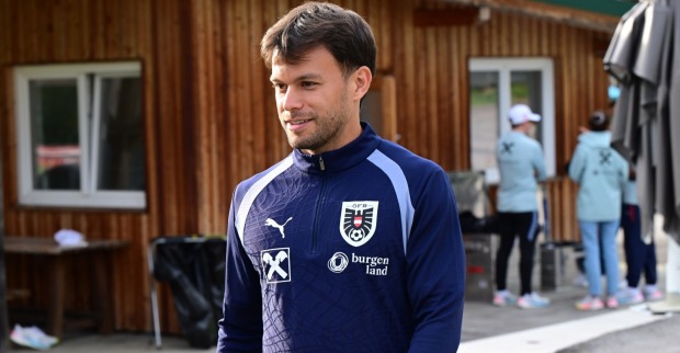 Sascha Horvath (AUT) während einem Training des ÖFB Männer Nationalteams.