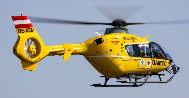 Helikopter Christopherus in der Steiermark während eines Einsatzes