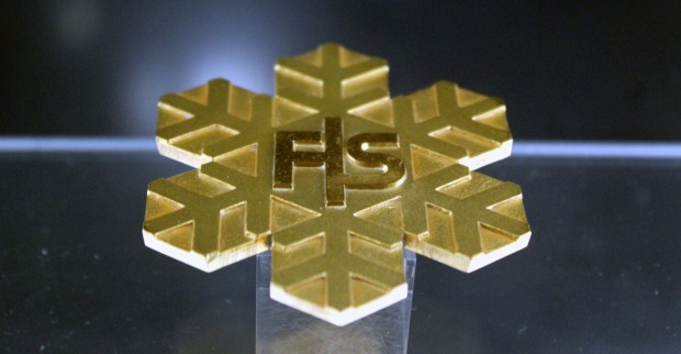 Goldmedaille eines FIS-Wettbewerbs
