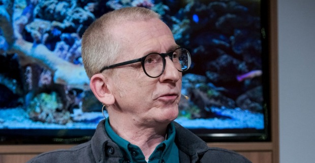 Günther Paal alias Gunkl bei einem öffentlichen Auftritt