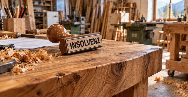 Holzverarbeitung und Tischlerwerkstatt als Themenbild für die Insolvenz Karnische-Massiv-Möbel GmbH