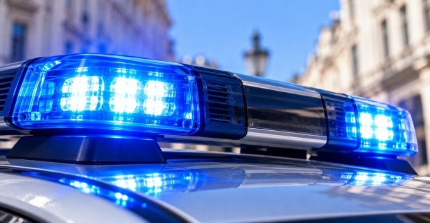 Polizeiwagen in der Wiener Innenstadt
