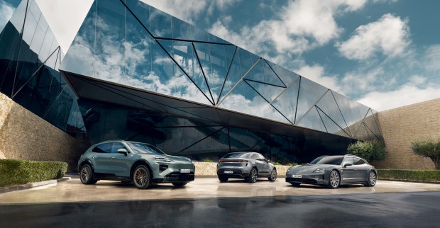 Drei Porsche-Modelle | Credit: Porsche/Christian Brandes