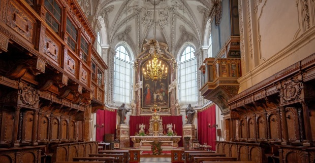 Altar einer Kirche in Innsbruck