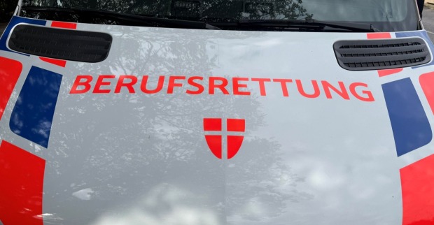Einsatzfahrzeug der Berufsrettung Wien